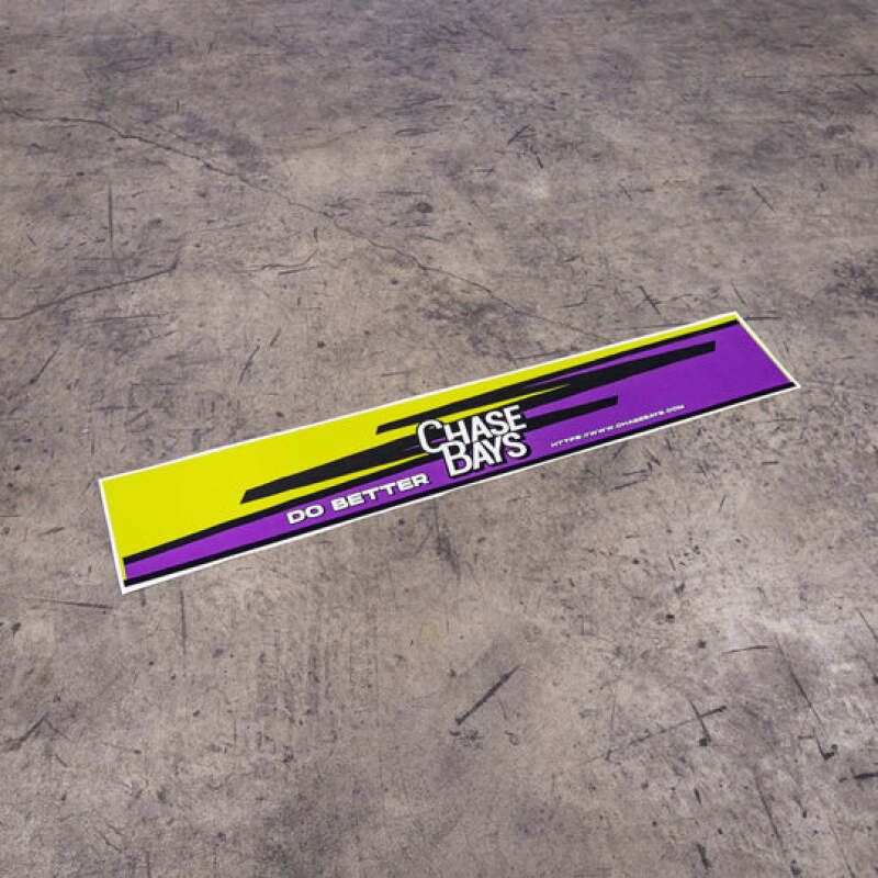 Chase Bays CB-U-BANNER1 Windshield Banner -