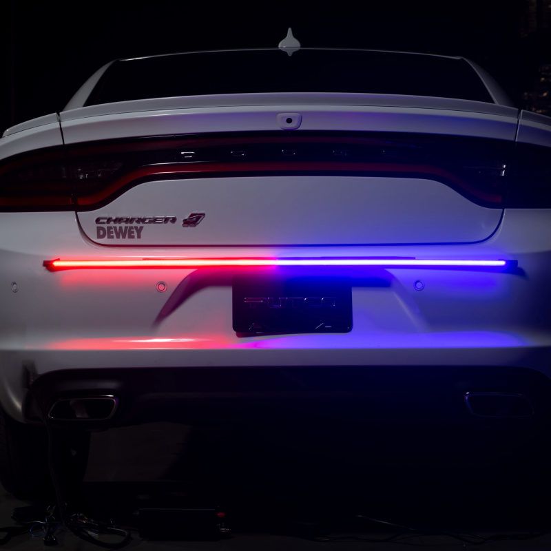 Putco 92013-48 15-22 Ford F-150 Anti-Collision Blade Kits - Red/Blue