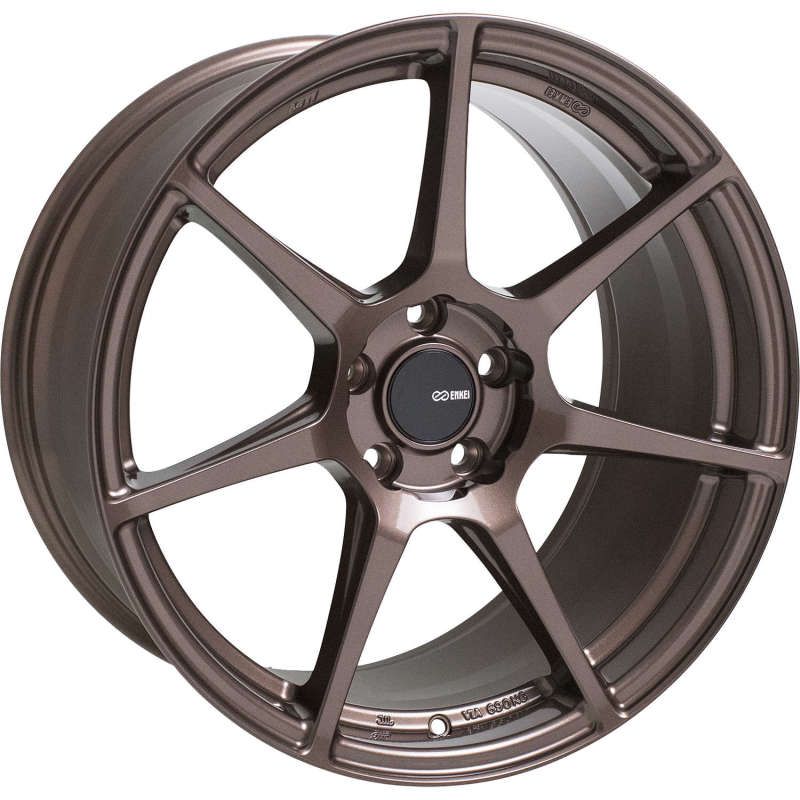 Enkei 516-880-4445ZP TFR 18x8 5x112 45mm Offset 72.6mm Bore Copper Wheel