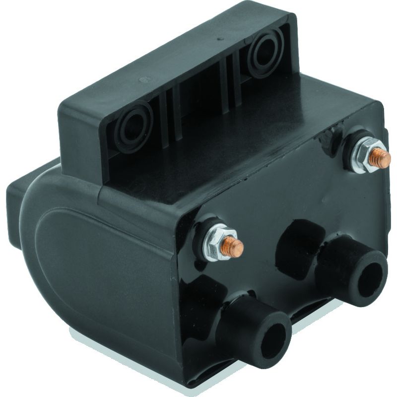 TwinPower 210529 Twin Power 65-79 Big Twin and XL Ignition Coil Black Replaces H-D 31609-65A 5 Ohm