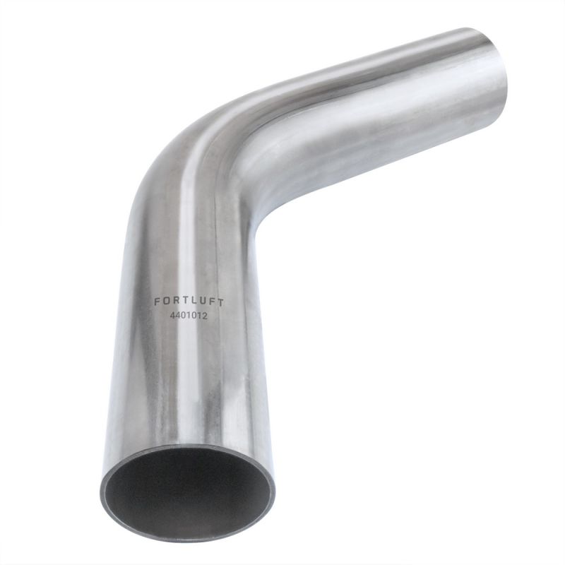 FORTLUFT 4401012 Universal Mandrel Exhaust Bend Pipe 60 Degree Stainless Steel, 1.75''/45mm
