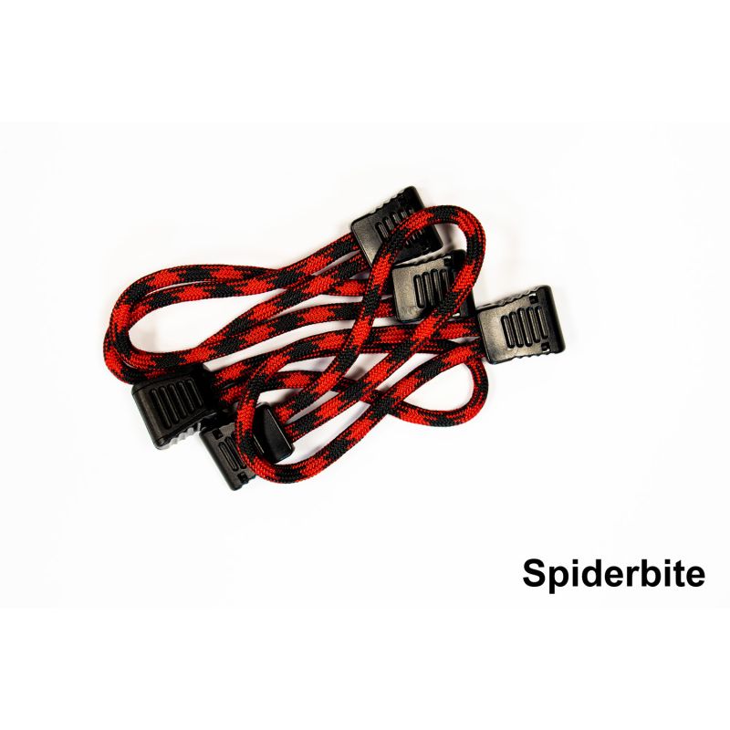 Fishbone Offroad Paracord Zipper Pulls 5 Pcs Spiderbite