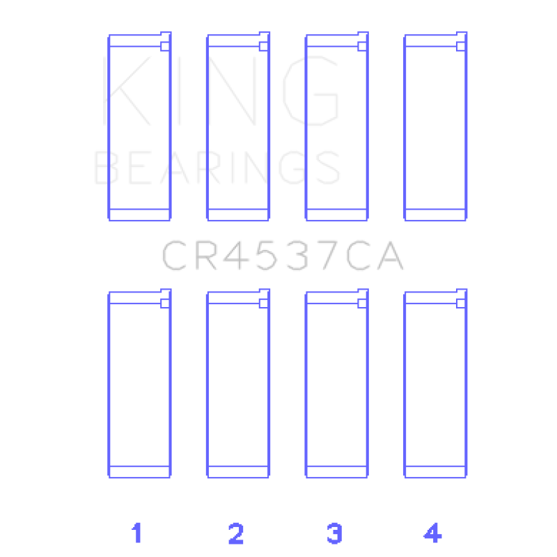 King Mini Cooper S/Cooper S Conv/Works W10B16A (Size STD) Rod Bearing Set