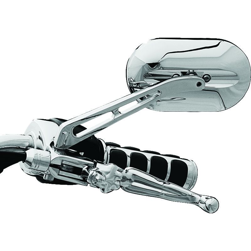 Kuryakyn 1409 Magnum Plus Mirror Large Convex Glass Chrome