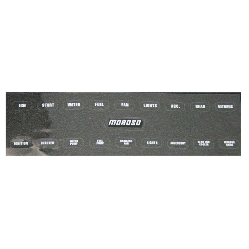 MOROSO MOR97542 Switch Panel Label