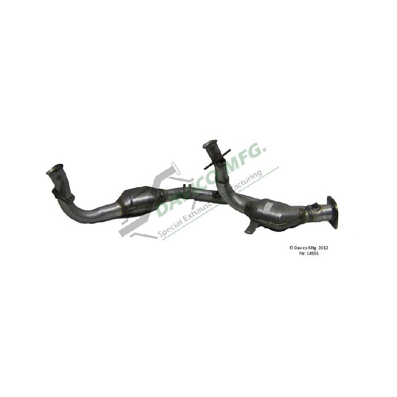 Davico Mfg 171287 CARB Exempt Direct Fit Catalytic Converter