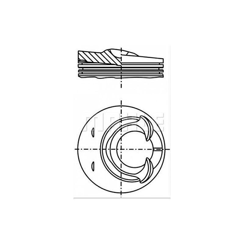 MAHLE 028 25 01 Engine Piston