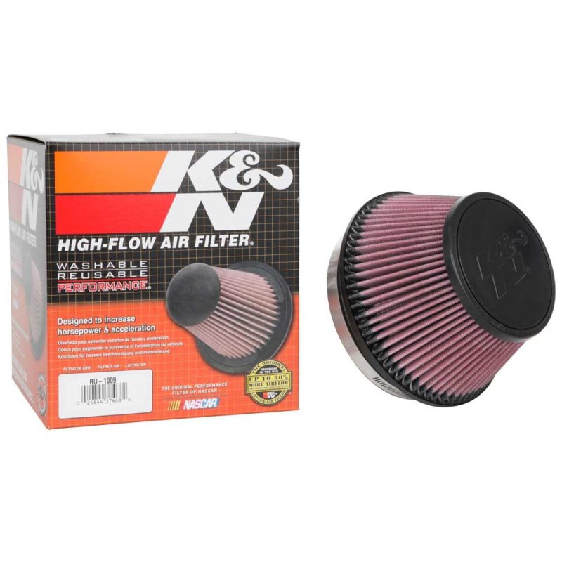K&N RU-1009 Universal Clamp-On Air Filter