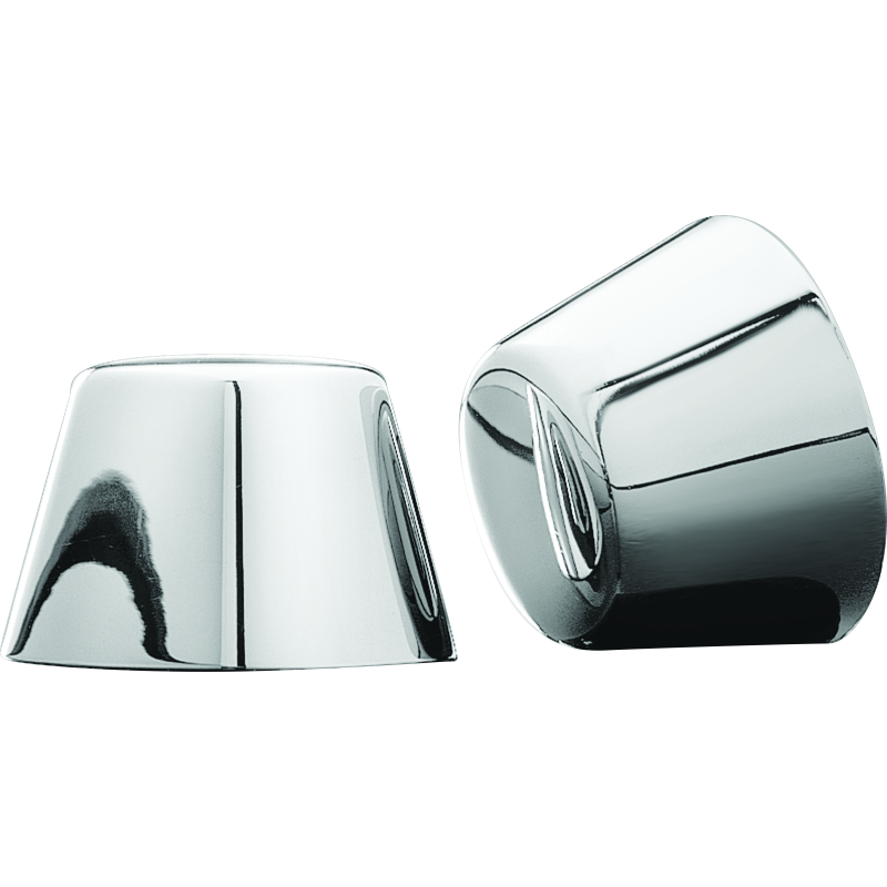 Kuryakyn 1201 Front Axle Nut Caps Chrome