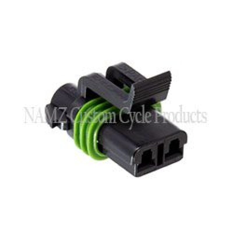 NAMZ NDP-38063 Delphi-Packard Weatherpack 2-Position Female Wire Connector w/Seals
