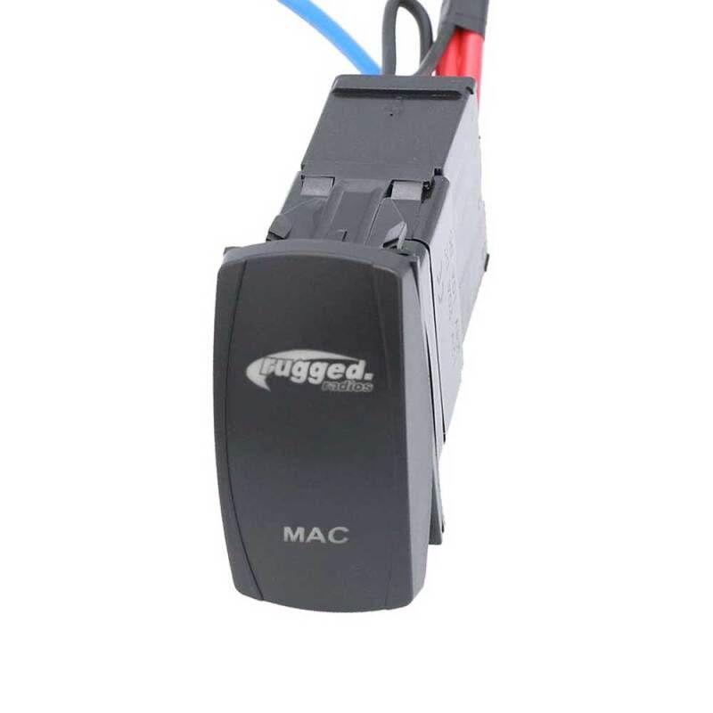 Rugged Radios PH-MAC3 Switch Install Harness for MAC Helmet Air Pumpers