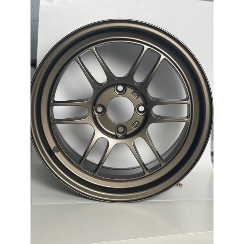 Enkei RPF1 15x8 4x100 28mm Offset 5 Hub Bore Bronze Wheel - 11.64Lbs (MOQ 40)