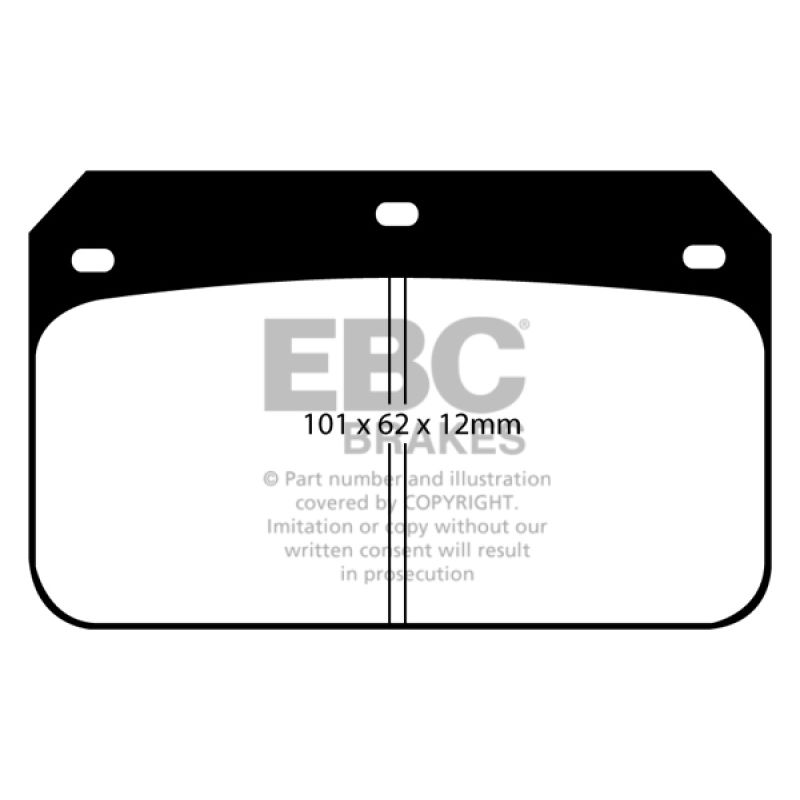 EBC DP2001 Brakes Greenstuff 2000 Series Sport Pads