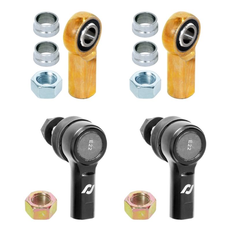 RockJock RJ-253202-103 Adjustable Sway Bar End Link Rod End Pack for JT Rear Sealed Style