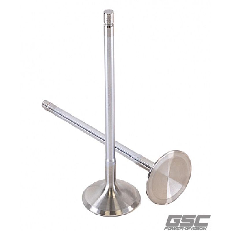 GSC Power Division 2195-01 GSC P-D Toyota G16E-GTS 32mm Head (STD) 117.1mm Long Alloy Chrome Polished Exhaust Valve - Single