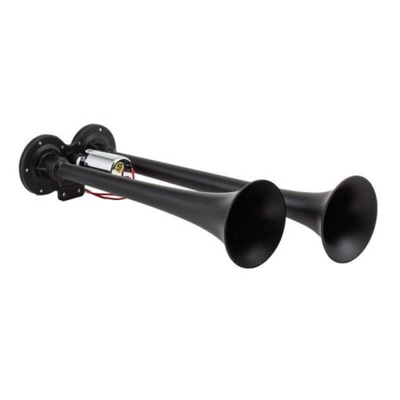 Kleinn Air Horns 102-1 Kleinn Black Dual Horn/ 15In/12.25In - XCR2.0 Coated Zinc Alloy