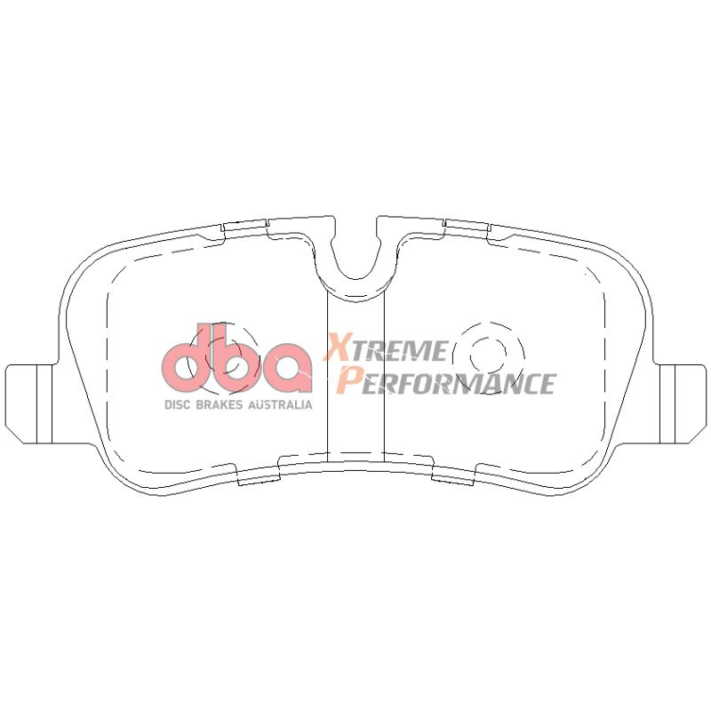 DBA 05-09 Land Rover LR3 XP Performance Rear Brake Pads