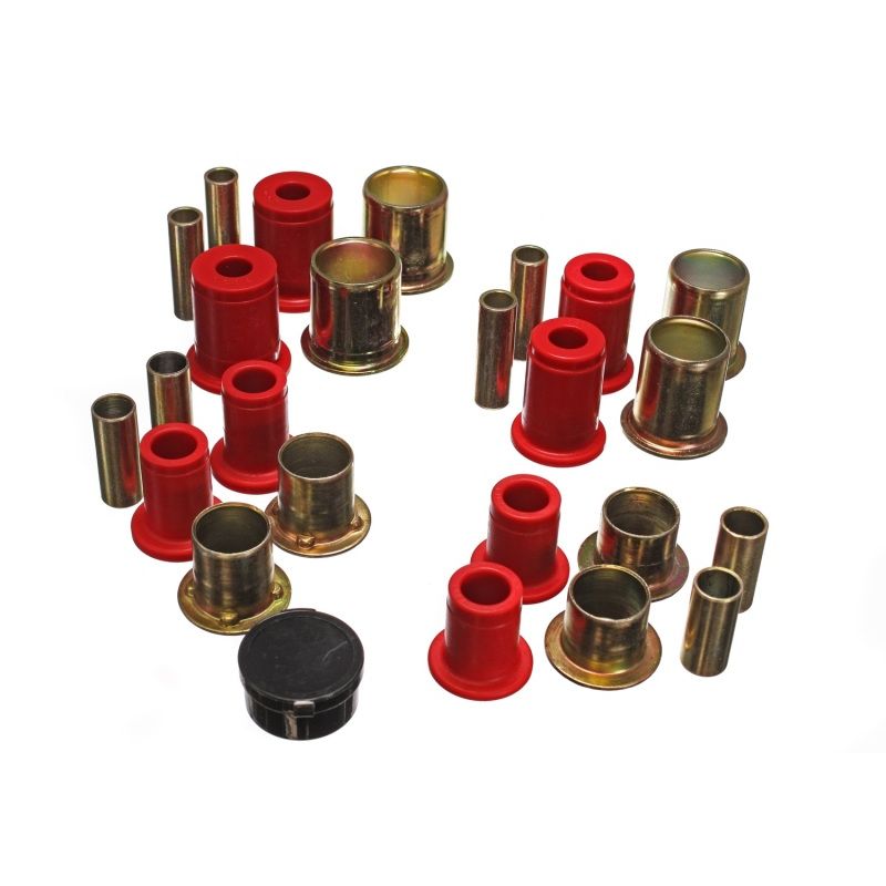 ENERGY SUSPENSION ENE3-3106R Gm Frt Cont Arm Bushing Set Red