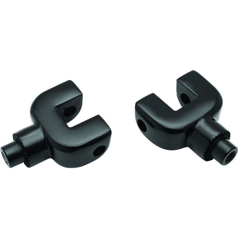 Kuryakyn 8927 Splined Passenger Peg Adapter Indian Black