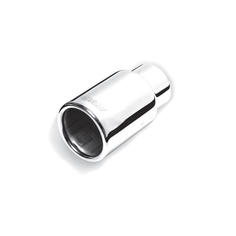 Gibson Performance Exhaust 500377 Stainless Rolled Edge Straight Exhaust Tip
