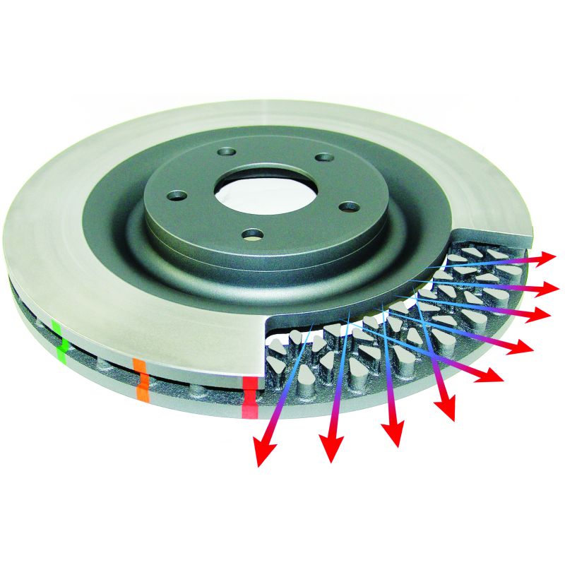 DBA 42361 10-15 Lotus Evora Rear 4000 Series Plain Rotor