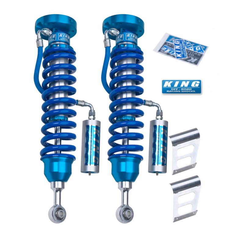 King Shocks 2007+ Toyota Tundra 2.5 Dia Front Coilover w/Remote Reservoir (Pair)