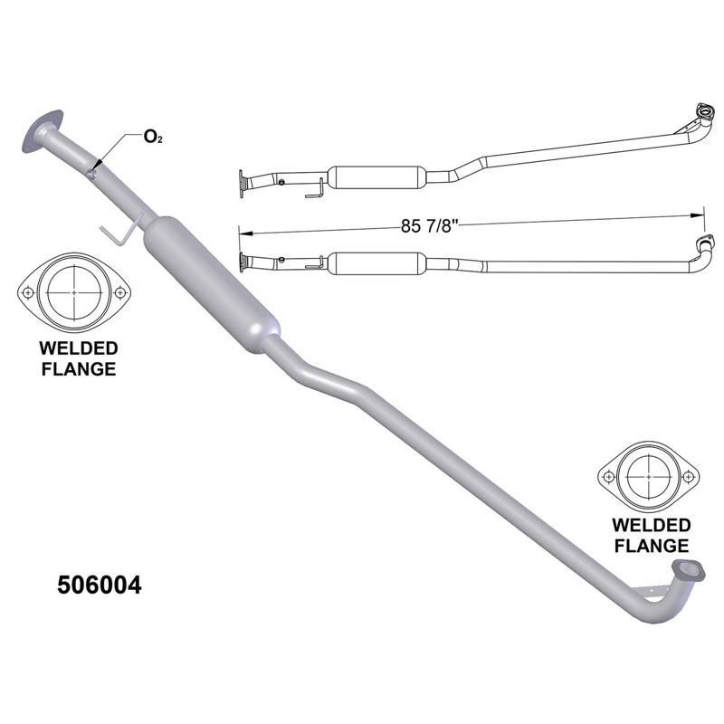 OEM Industries 506004 Exhaust Pipe