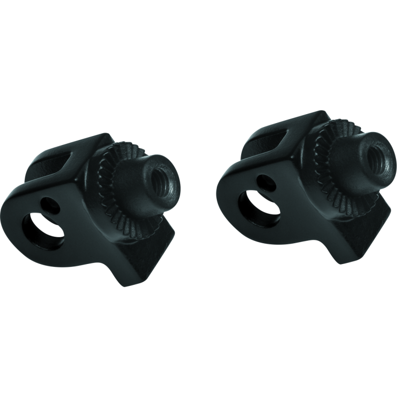 Kuryakyn 8905 Splined Peg Adapter Triumph Satin Black