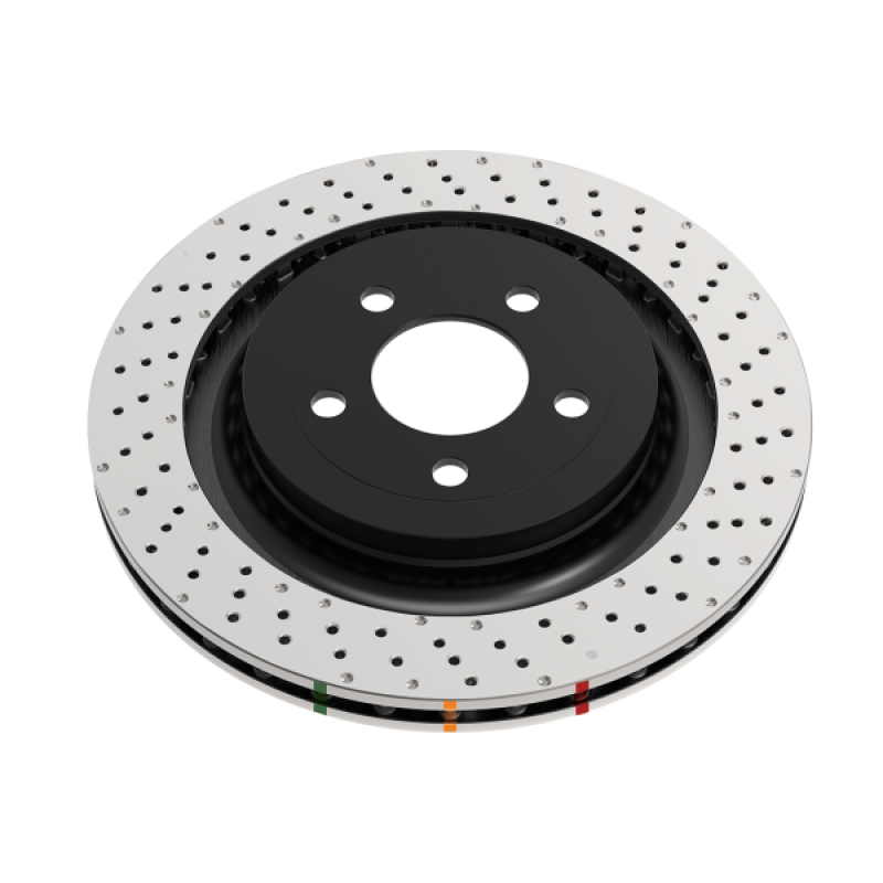 DBA 04-17 Subaru WRX STi Rear Crossdrilled/Dimpled 4000 XD Series Rotor