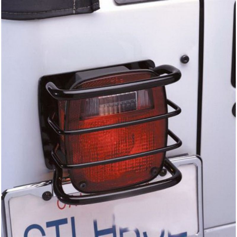 Rampage 8660 1976-1983 Jeep CJ5 Taillight Euroguards - Black