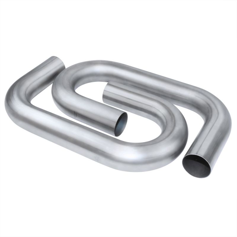 FORTLUFT 4401047 Custom Exhaust Tubing Kit 2 pcs Stainless Steel Mandrel Bends, 3.00''/76mm
