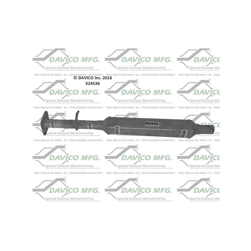 Davico Mfg 524536 EXHAUST RESONATOR PIPE