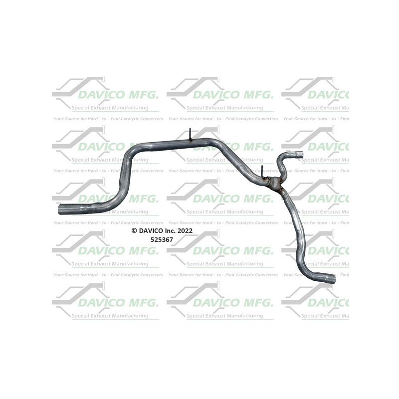 Davico Mfg 525367 Prebent exhaust pipe