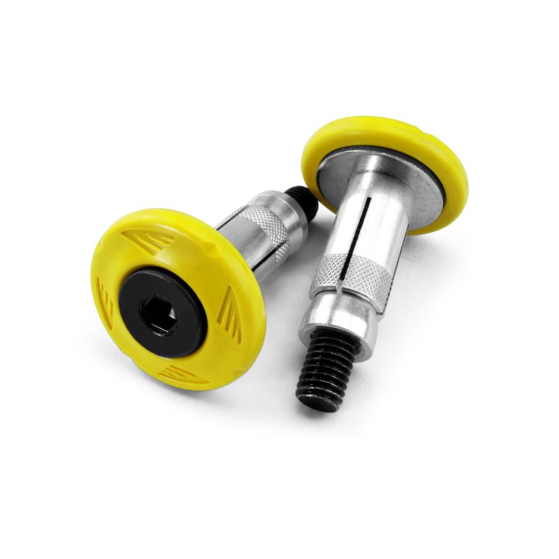 Cycra 1CYC-0010-55 Grip Armor Bar End - Yellow