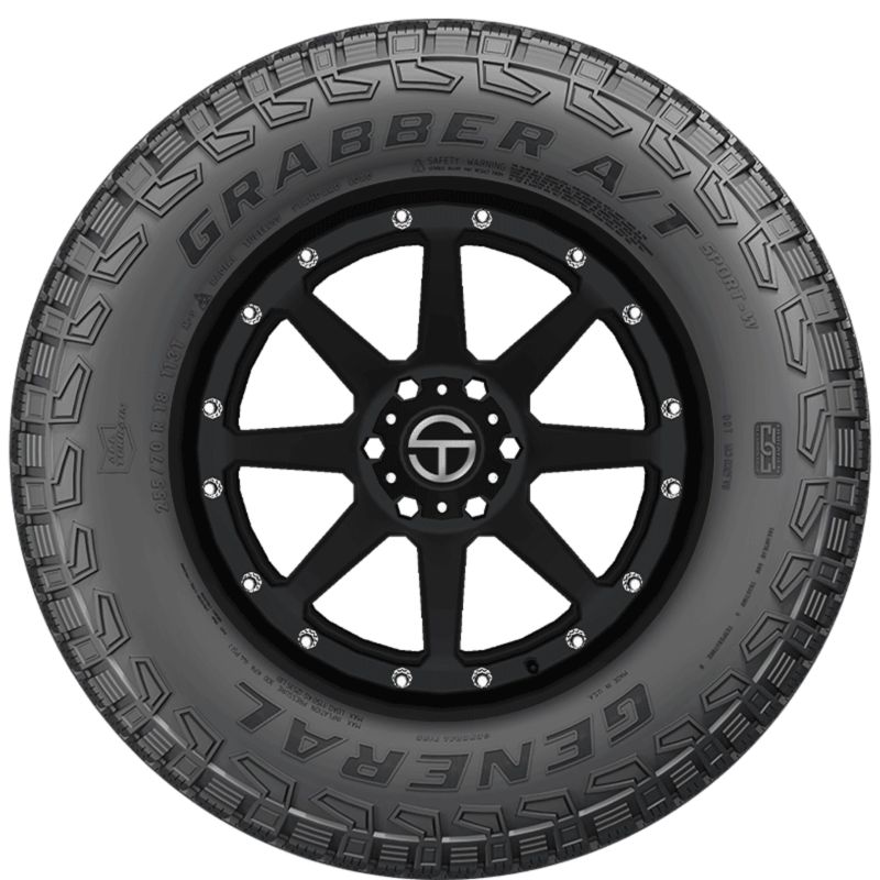 General Lt255/70r17/6 110/107t Gen Grabber A/T Sport 6pr Owl