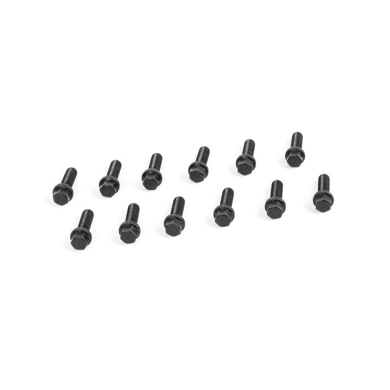 Cometic Gasket CF1013 Cometic Header Bolts M8 - 1.25 x 25mm Grade 5 Carbon Steel w/ Compact Head & Black Oxide Finish