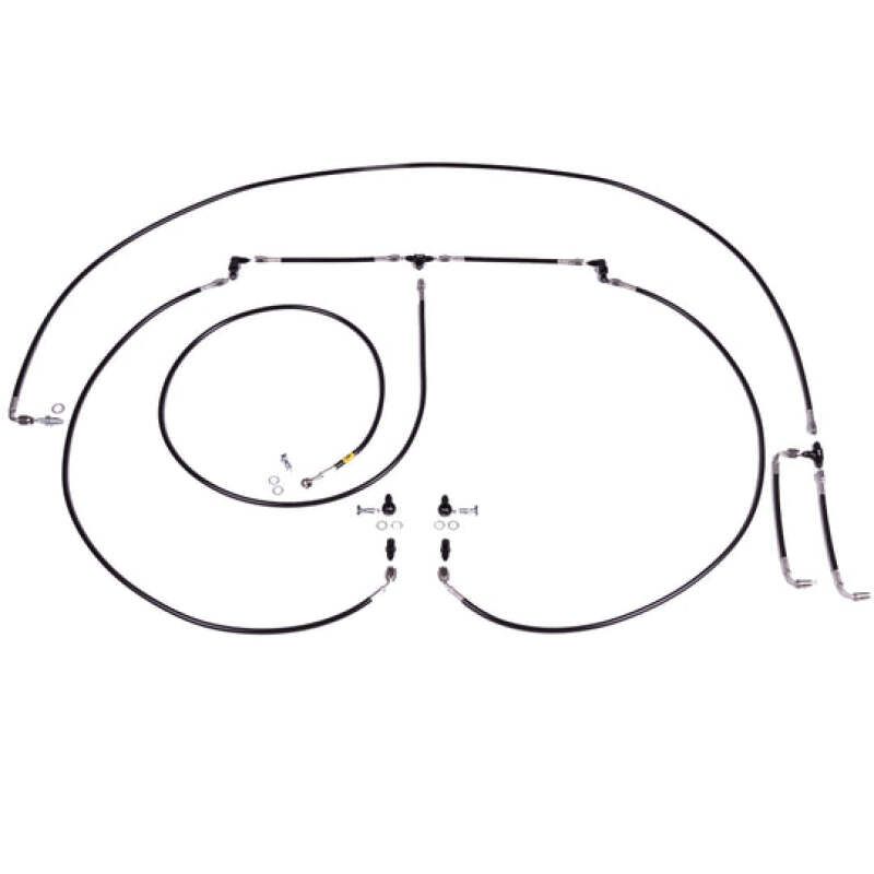 Chase Bays CB-CC-OEMC/HB Chevrolet Corvette C5/C6 Inline/Pass-Thru OE MC & Brake Lines Hydro Handbrake Line Kit