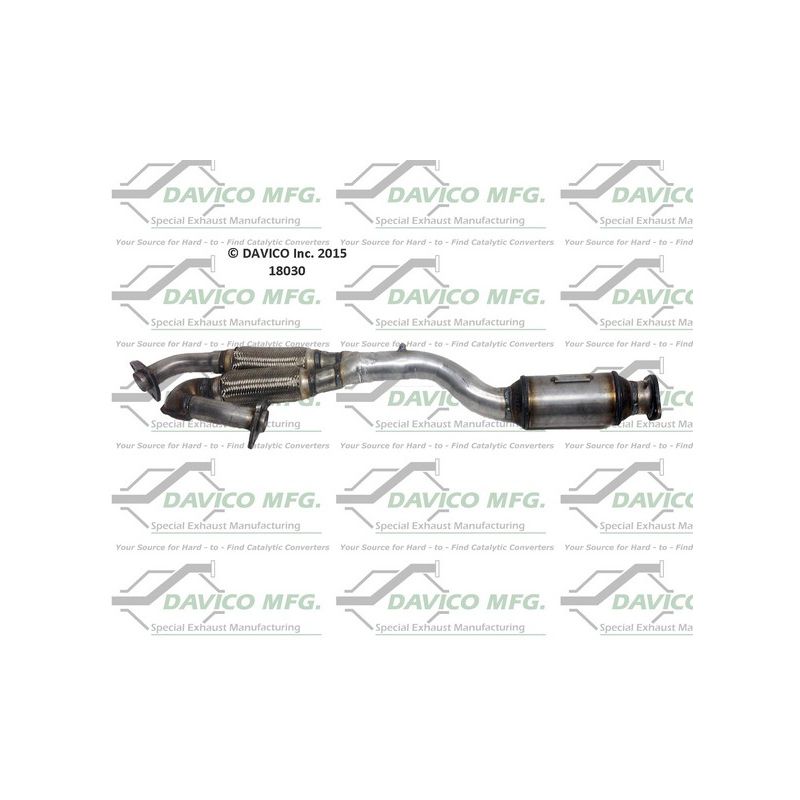 Davico Mfg 126173 CARB Exempt Direct Fit Catalytic Converter
