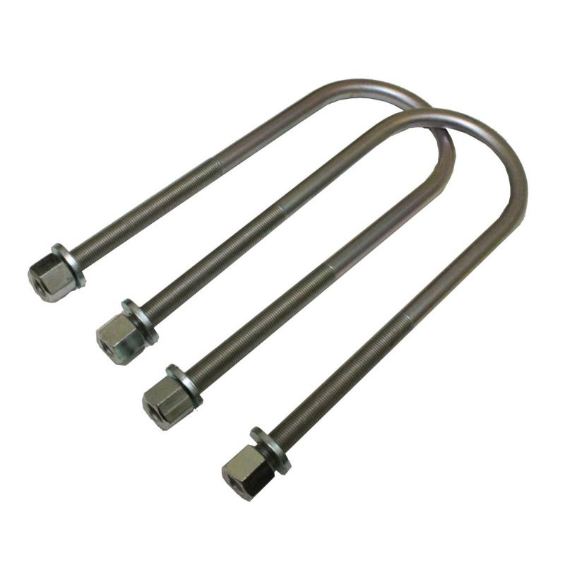 MaxTrac 98-09 Ford Ranger 2WD Rear U-Bolts for 1in/3in Lift Blocks - 10.75in x 3.00in x 1/2in