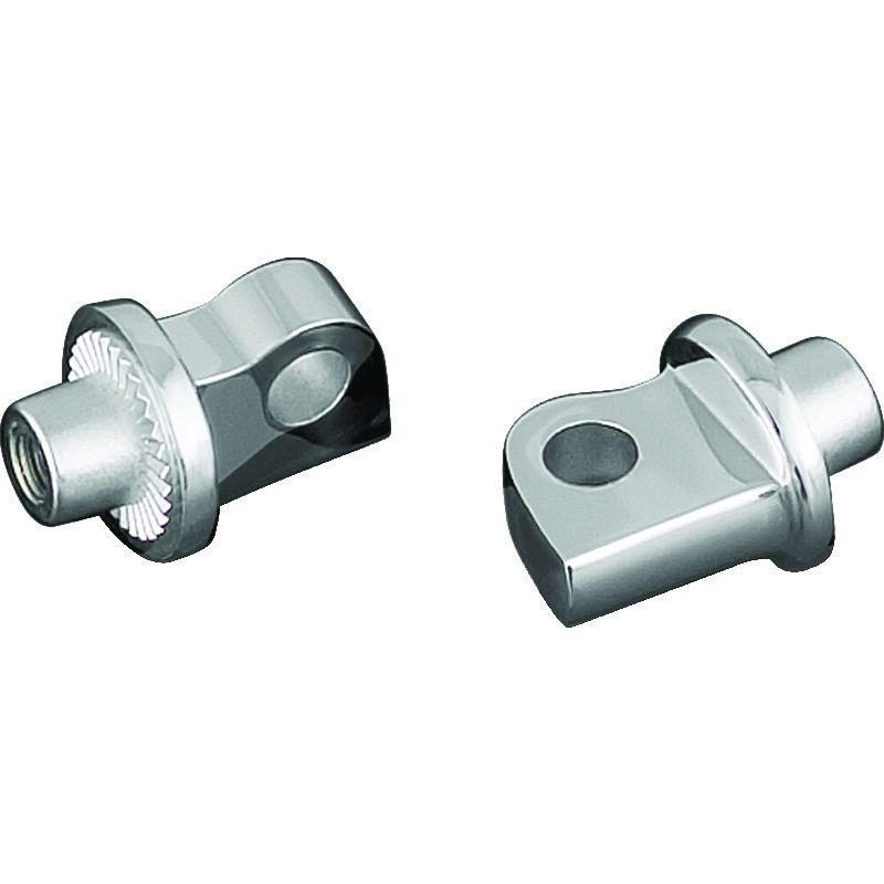 Kuryakyn 8881 Splined Male Mount Adapter Chrome