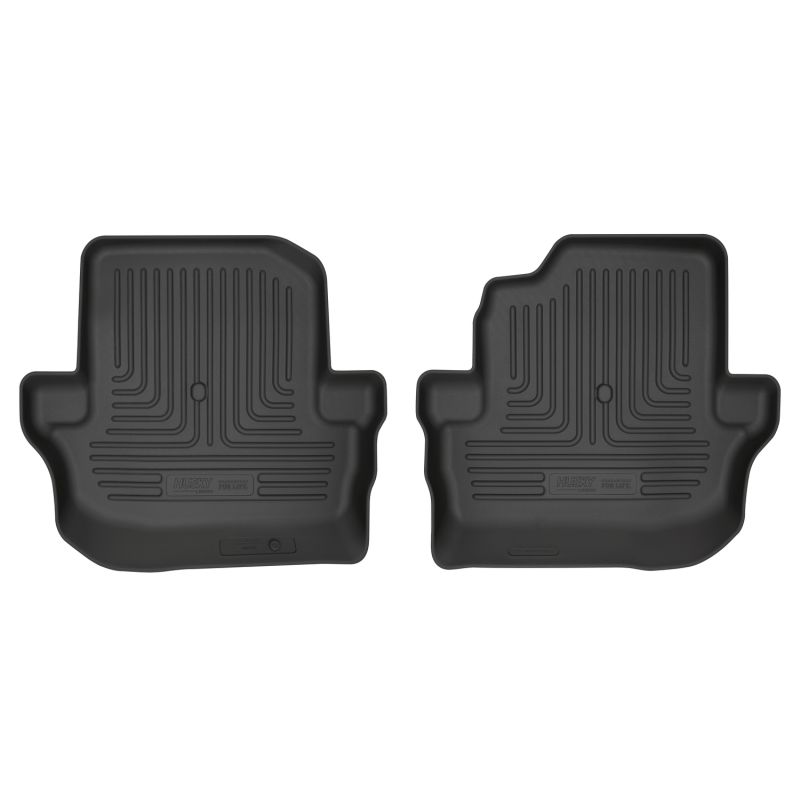 Husky Liners 2018 Jeep Wrangler (2 Door) 2nd Seat Black Floor Liner