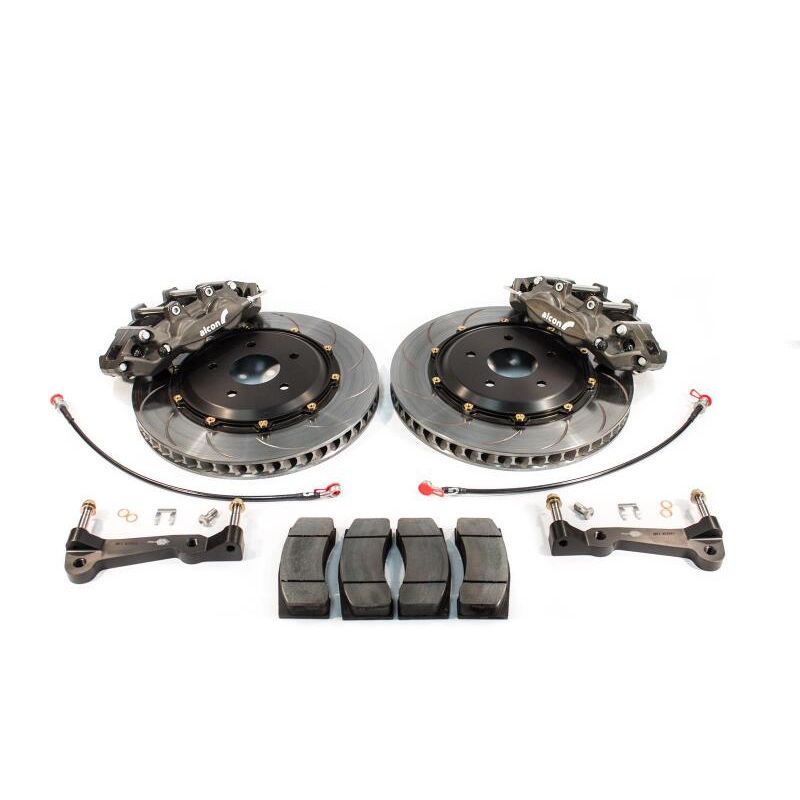 Alcon BRK.200610 00-05 Honda S2000 4 Piston 332x32mm Front Race Kit - Anodized