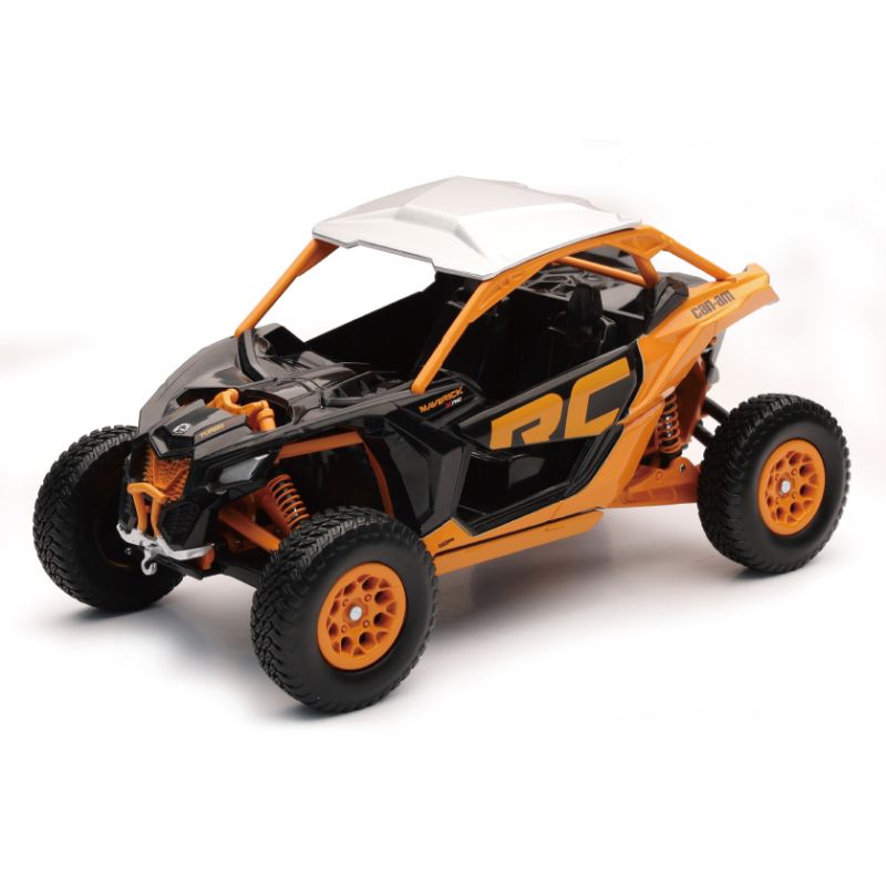 New Ray Toys 58283 Can-AM Maverick X3 X RC Turbo (Black/Orange)/ Scale - 1:18