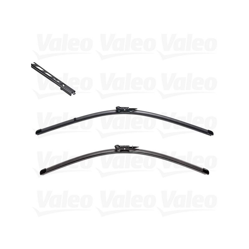 Valeo 574306 Flat 24in/23in Connector GEN2B BMW (Pack of 2)