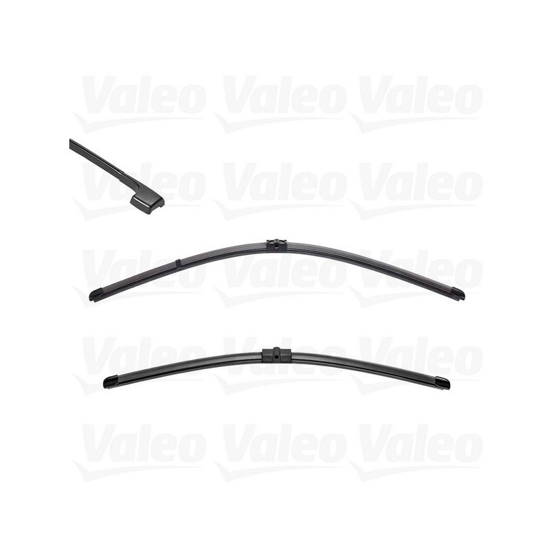 Valeo 574399 Flat 24in/16in Connector Side Lock TOUAREG (Pack of 2)