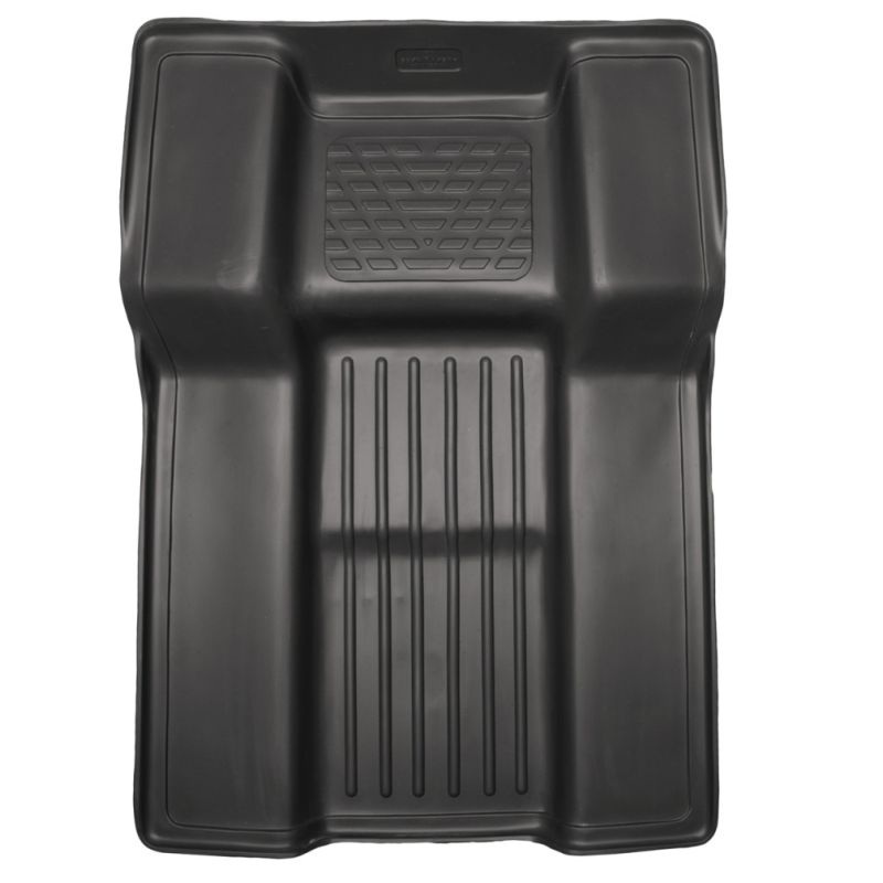 Husky Liners 07-10 GM Escalade/Tahoe/Yukon WeatherBeater Black Walkway (2nd Row Bucket) Floor Liners