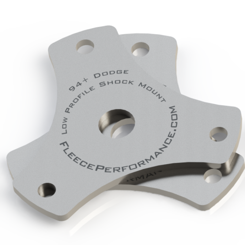 Fleece Performance 2500 and 3500 Low Profile Shock Mounts