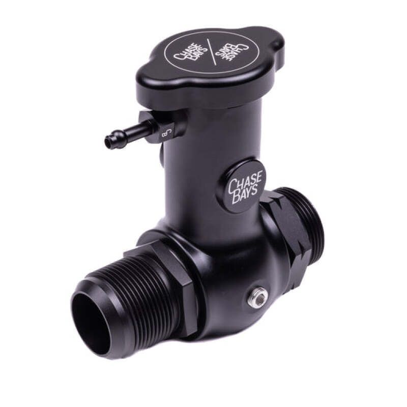 Chase Bays CB-IFN-20AN-20ORB-RADCAP-A 20AN ORB / -20AN Raised Inline Filler Neck w/ Cap