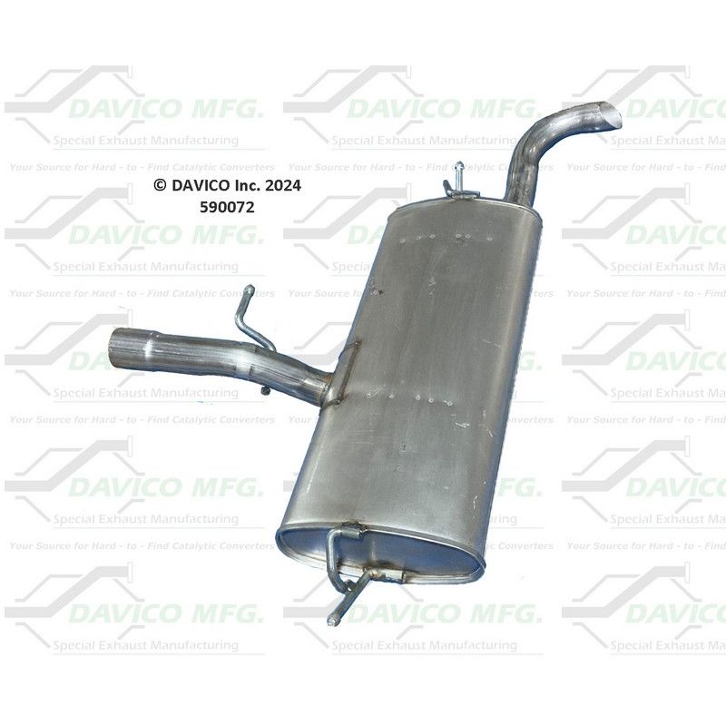 Davico Mfg 590072 Direct fit Muffler