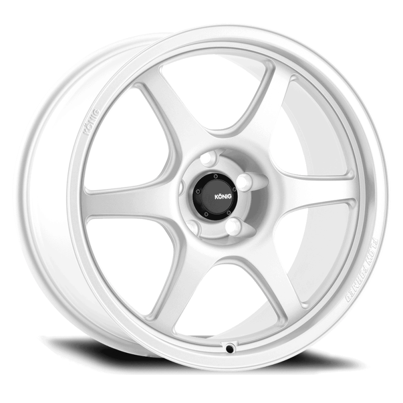 Konig HF8851243W Hexaform 18X8.5 5X112 ET43 Gloss White Flow Formed